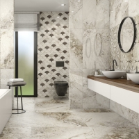 LAVABO MANHATTAN WHITE 45X30X12