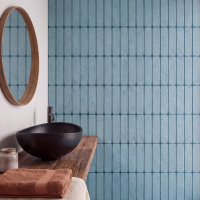 LAVABO FRAGMENTA AZUL 40X40X15