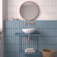 LAVABO FRAGMENTA AZUL 40X40X15