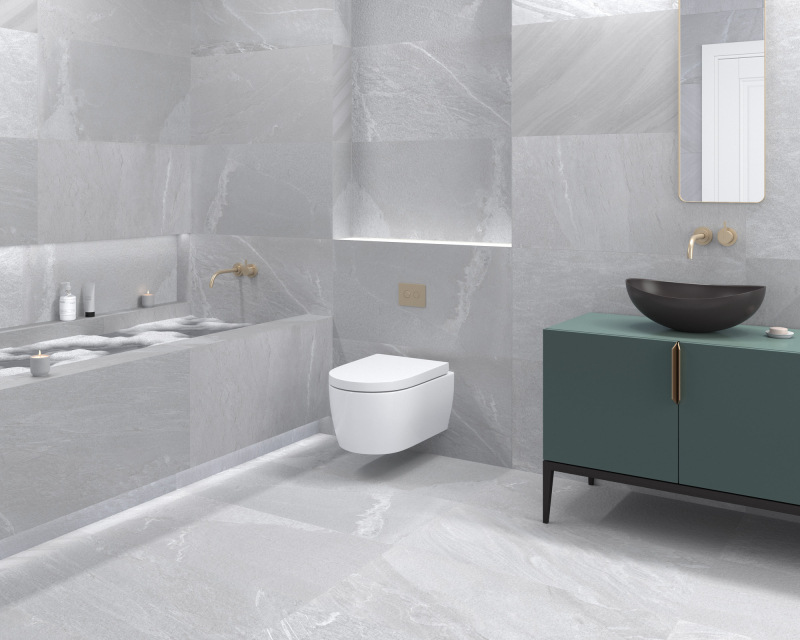 PIETRASANTA LIGHT GREY MATT POLISHED 45X90