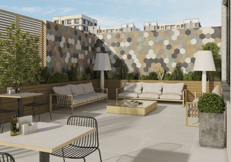 BERLIN EXA BONE MATT 21,5X25