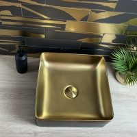 FLAT SAVANNAH BLACK & GOLD 7.5X30