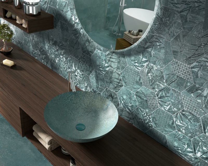 MAGNET TROPIC PETROL 15X17