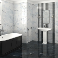 BLACK CALACATTA 90X90