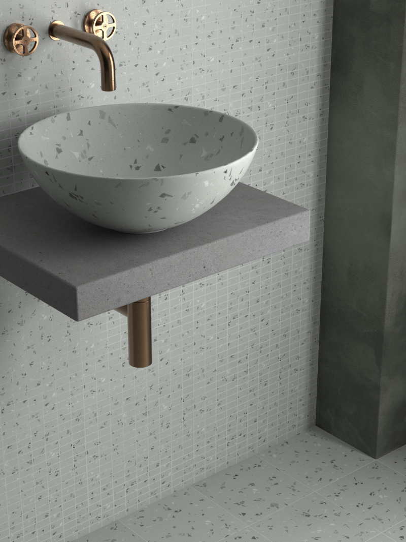 MOSAICO FRAGMENTA GRIS 28,6X30,5