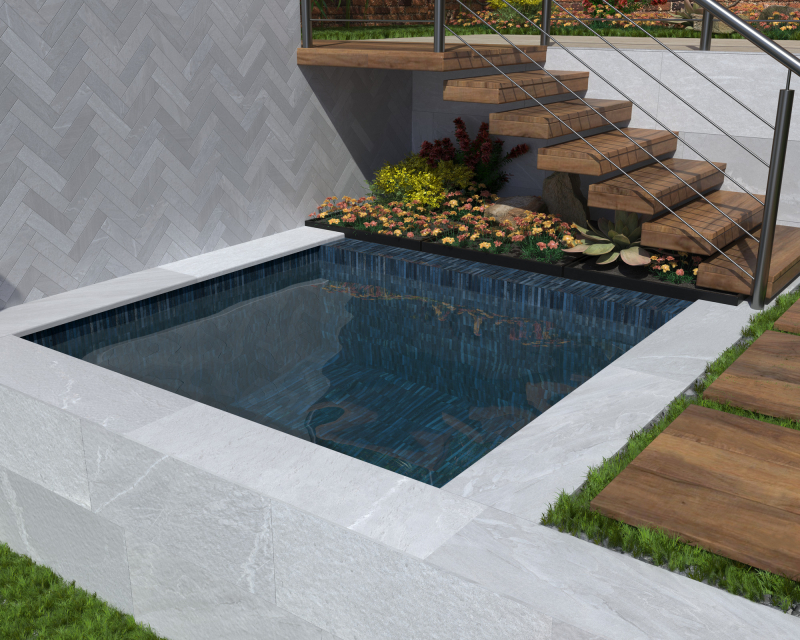 PIETRASANTA LIGHT GREY 7X28