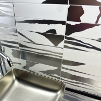 FLAT SAVANNAH WHITE & SILVER 7.5X30