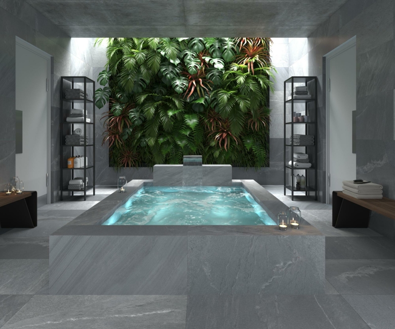 PIETRASANTA DARK GREY MATT POLISHED 45X90