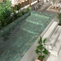 TAHITI EMERALD GLOSSY 14,7X14,7