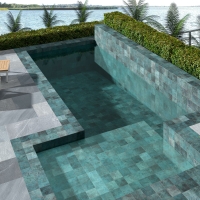 TAHITI TURQUOISE ANTI-SLIP 14,7X14,7