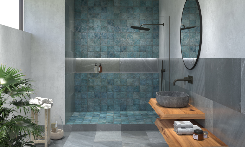 ideas combinar azulejos ba&ntilde;o