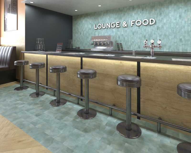 GREENLAND TEAL MATT 6,4X22,3