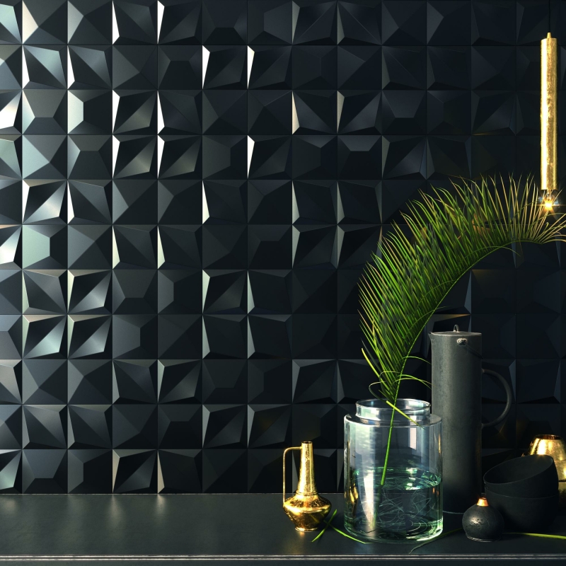 MULTISHAPES BLACK 25X25