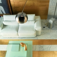 LAVABO PAN DE ORO 42X42X14,5