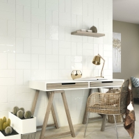 NULO TRENDY DORSET WHITE GLOSSY 12,5X25